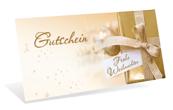 Gutscheinkarte Classic "golden wonder" - 1209010210