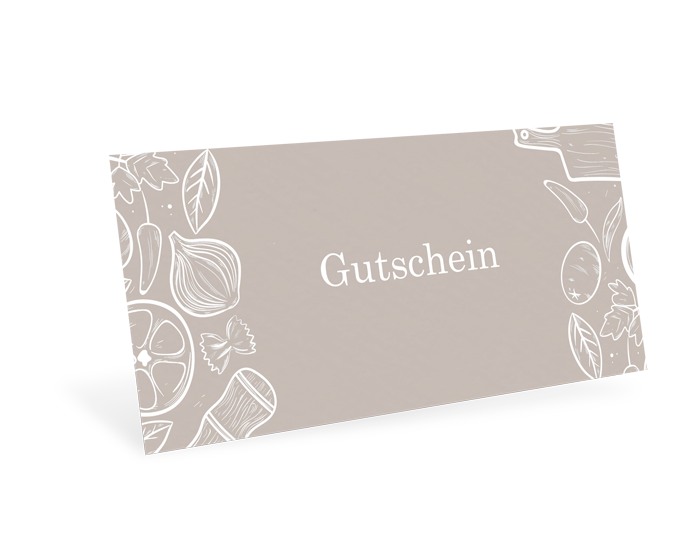 Gutscheinkarte Classic "Healthy Meal" individuell - 1208010381