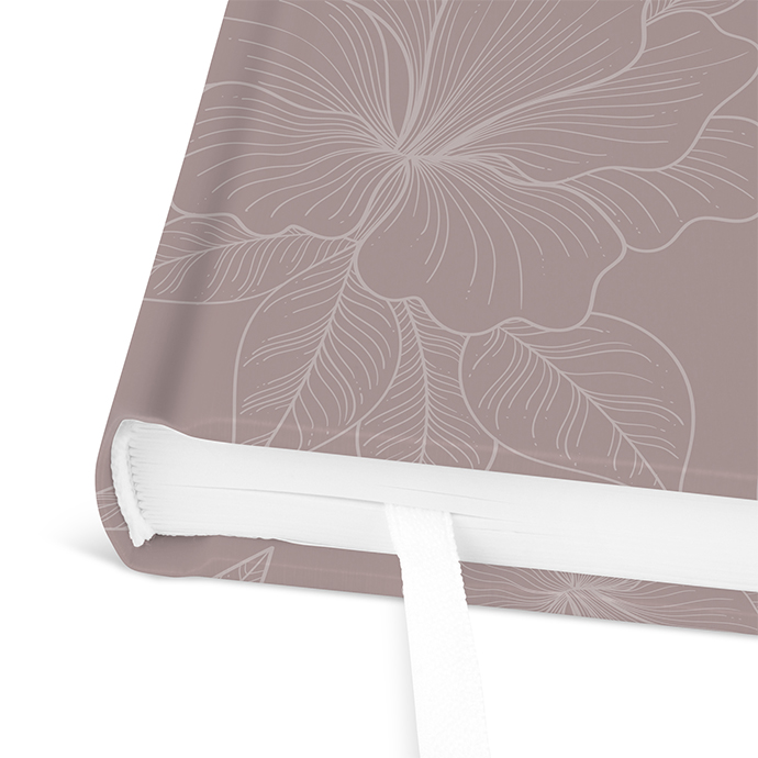 Gästebuch Taufe "Floral Harmony"