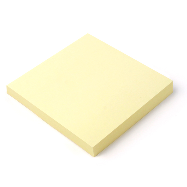 Post-it® Haftnotizen Classic, 76 x 76 mm, kanariengelb - 1410060200