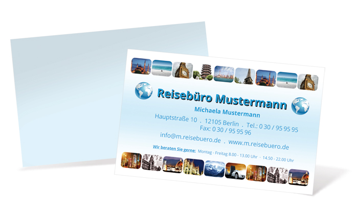 Visitenkarte "Attraktion" Landscape - 1212020275