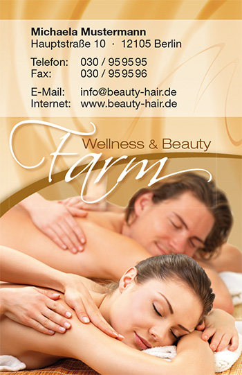 Visitenkarte "Spa" - 1212010164