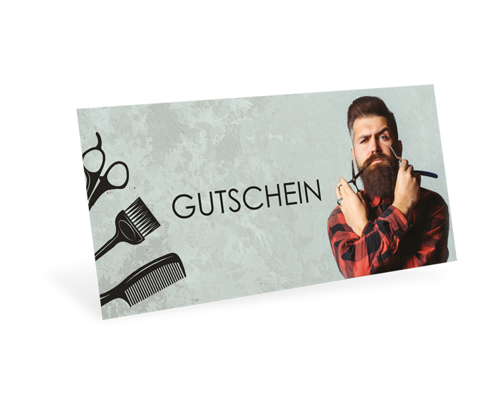 Gutscheinkarte Classic "Haircut" individuell - 1208010357