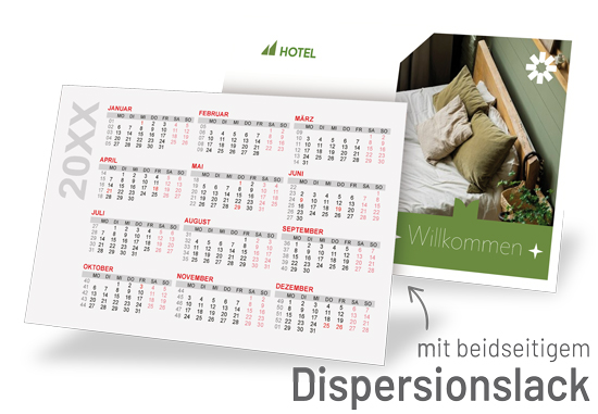 Scheckkarten-Kalender TakeOne quer - 1621010102