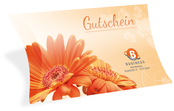 Gutscheinkarte Etui "Frühlingsduft" individuell - 1231010113