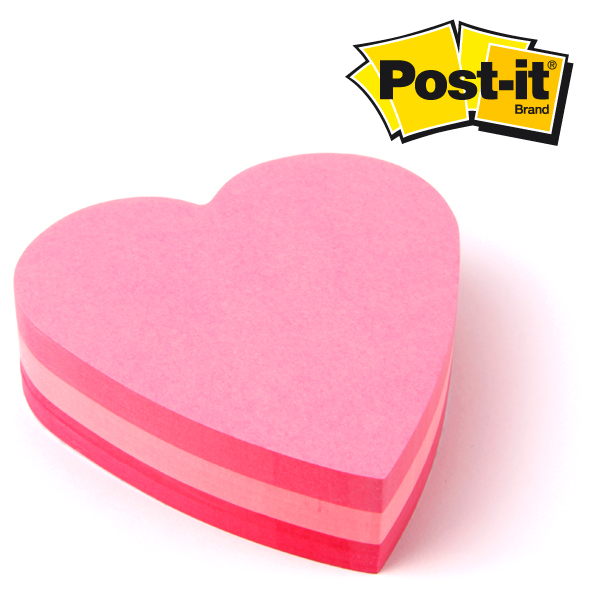Post-it® Notes Heart Shaped - 1410090100
