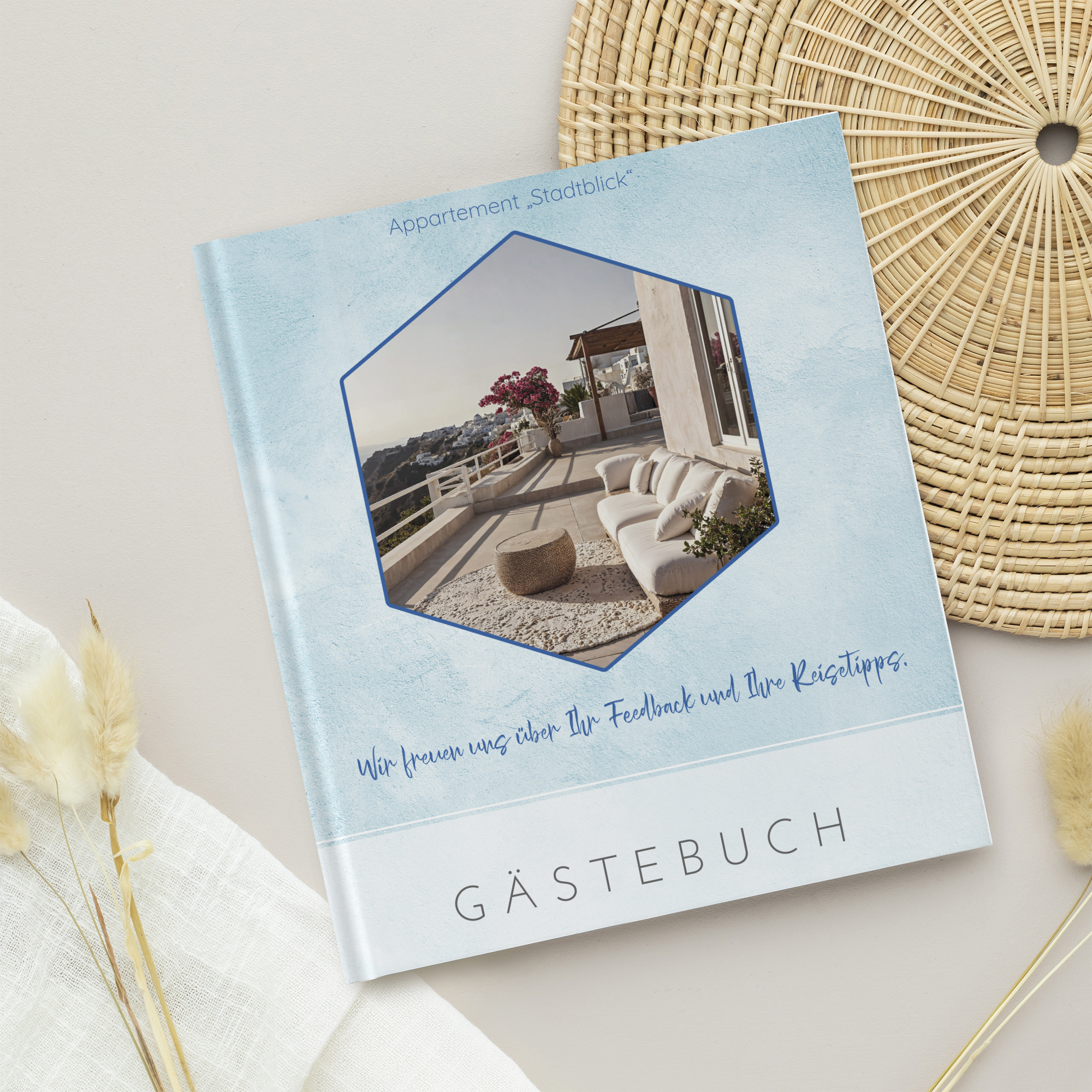Gästebuch Ferienwohnung "Soft Aqua"