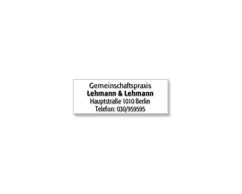 individuelle Stempelplatte R1 - 1213215822