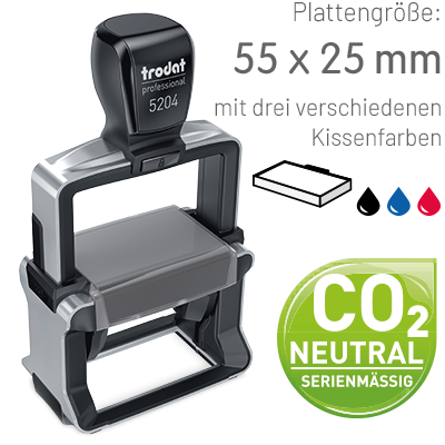Firmen- & Praxisstempel Professional 55 x 25 mm - 1213015829