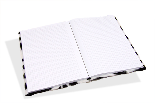 BIZBOOX® Zebra Fellimitat DIN A5