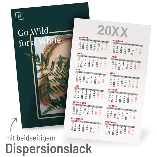 Scheckkarten-Kalender TakeOne - 1621010101
