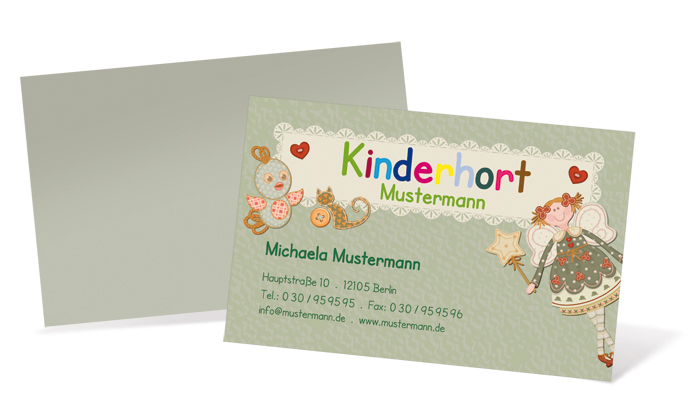 Visitenkarte "gute Fee" Landscape - 1212020333