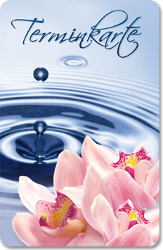 Terminkarte "Wellness Oase" - 1204010238