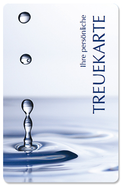 Treuekarte "kühler Tropfen" - 1244010127