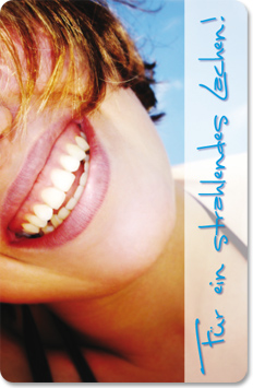 Terminkarte "healthy smiles" - 1204010135