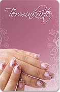 Terminkarte "nail art" - 1205010139
