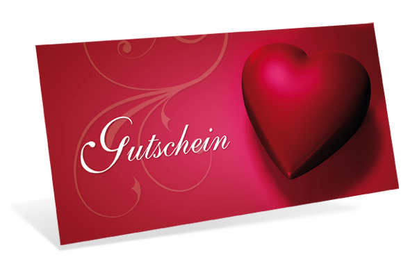 Gutscheinkarte Classic "Love" - 1209010187