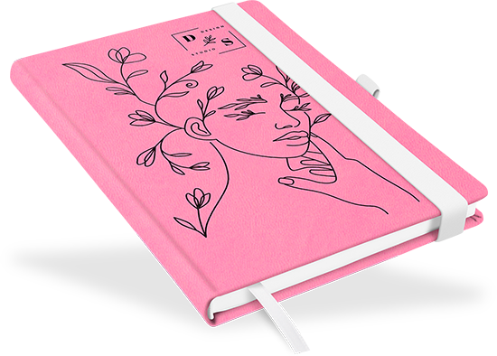 "Wild Strawberry" - DIN A5 mit deinem Umschlagdesign - 177130N