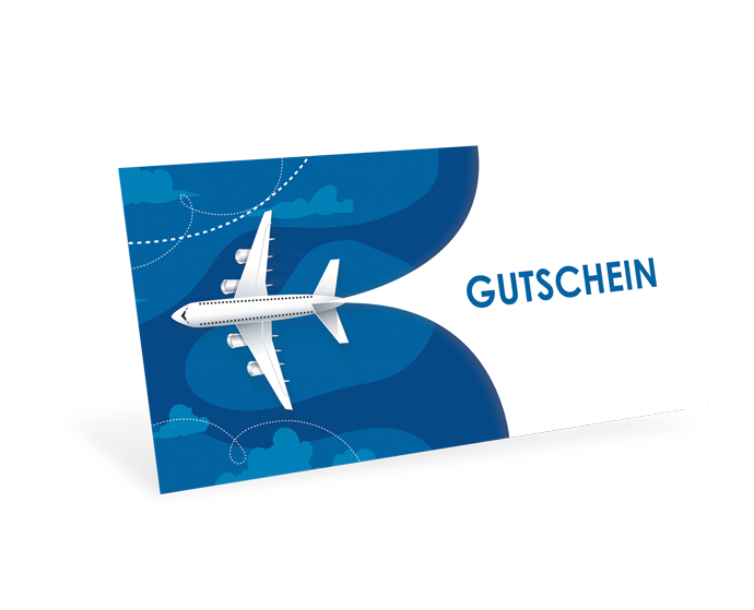 Gutscheinkarte Classic "Abflug" individuell - 1208010379