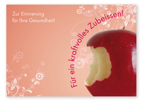 Terminerinnerungskarte "bissfest" - 1223010136