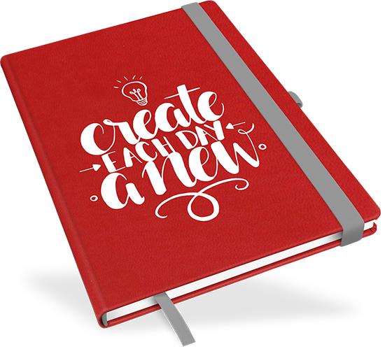 "Red Lips" - Large mit deinem Umschlagdesign - 177233N