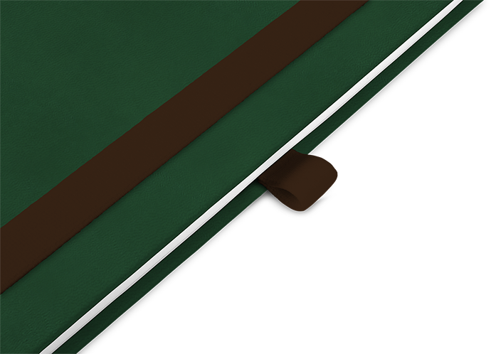 "Forest Green" - Large mit deinem Umschlagdesign