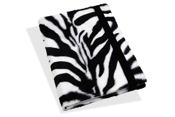 BIZBOOX® Zebra Fellimitat DIN A5 - 177111