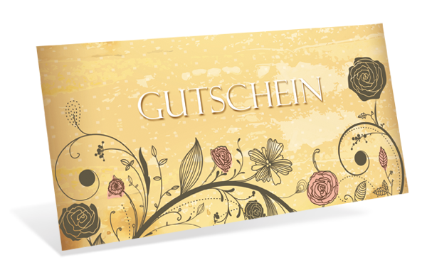 Gutscheinkarte Classic "Zauberranken" - 1209010337