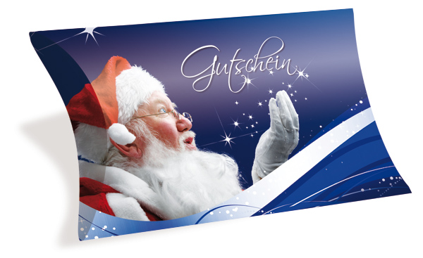 Gutscheinkarte Etui "Santa" - 1232010249