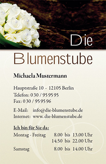 Visitenkarte "Ich liebe Dich" - 1212010219