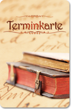 Terminkarte "Poesie" - 1204010203