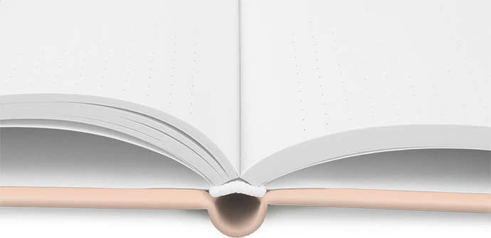 "Apricot" - DIN A5 mit deinem Umschlagdesign