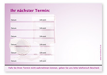 Terminzettel "bright colour" - 6 Termine - 1215010610