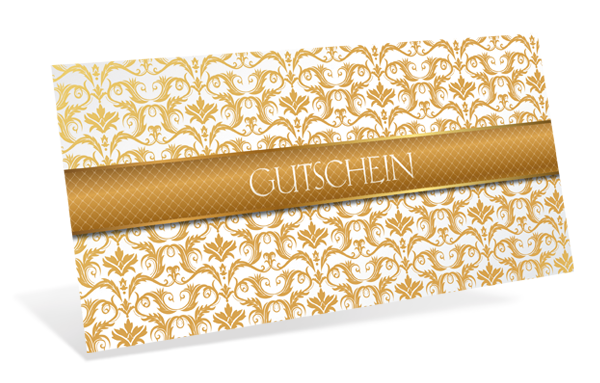 Gutscheinkarte Classic "golden rule" - 1209010302