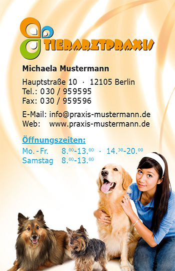 Visitenkarte "Freunde fürs Leben" - 1212010166
