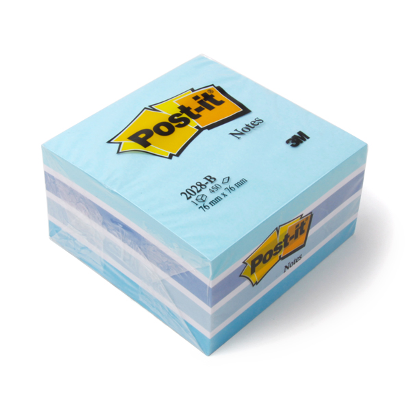 Post-it® Haftnotiz-Würfel blau - 1410100200