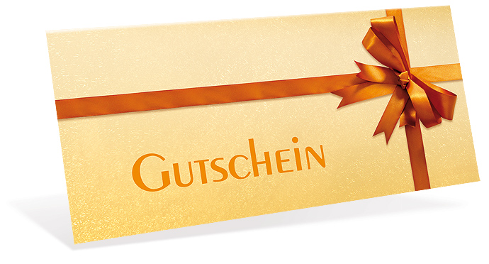 Gutscheinkarte Classic "golden surprise" individuell - 1208010180