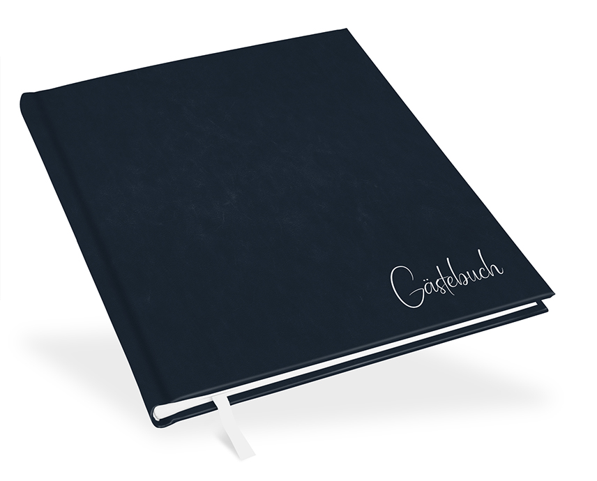 Gästebuch  Kommunion Marineblau - GB-21209-Kom