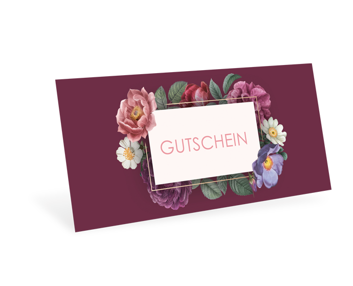 Gutscheinkarte Classic "Flora" individuell - 1208010395