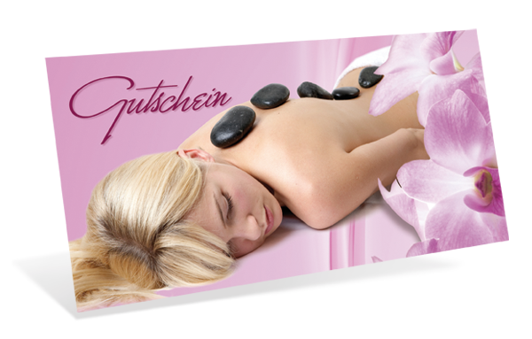 Gutscheinkarte Classic "hotstone" - 1209010159