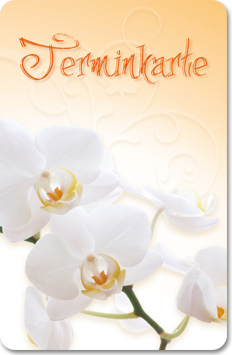 Terminkarte "Orchideen" - 1204010222