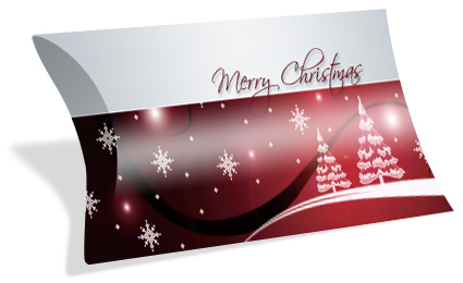 Gutscheinkarte Etui "merry christmas" - 1232010190