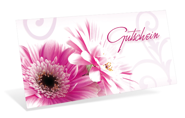 Gutscheinkarte Classic "Flower" - 1209010186