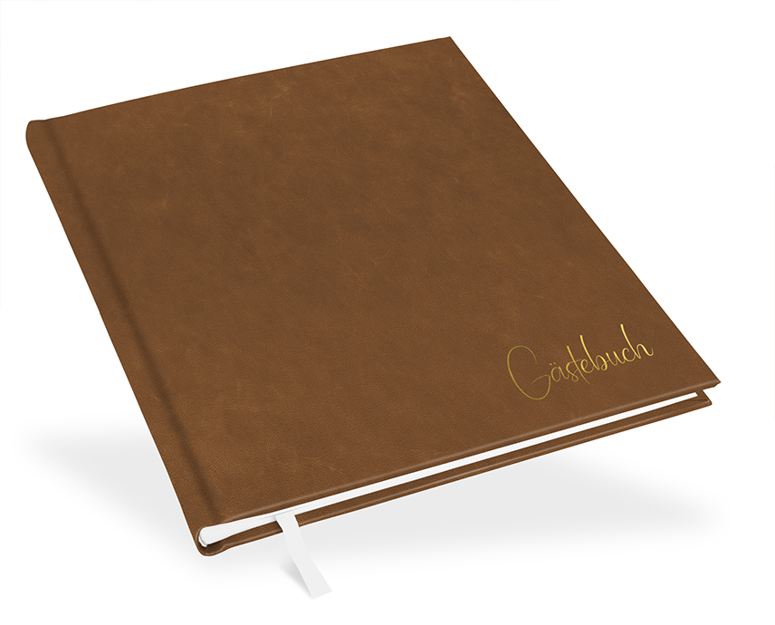 Gästebuch Kommunion Naturbraun - GB-21208-Kom