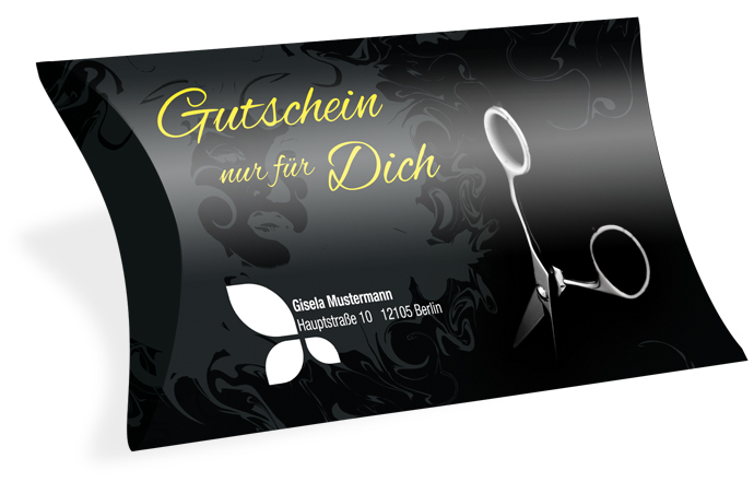 Gutscheinkarte Etui "Schnippschnapp" individuell - 1231010226