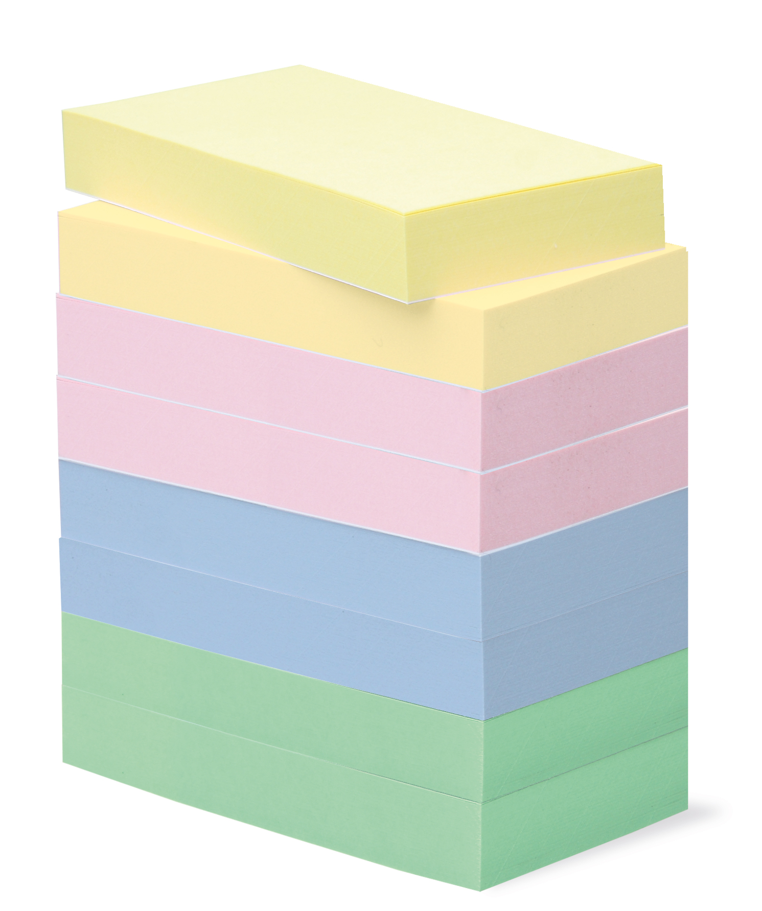 BIZSTIX® Office Farb-Pack Pastell 30 x 75 mm - 1301050103