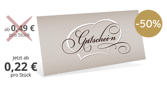 Gutscheinkarte Classic "Chefkoch" - 1209010346