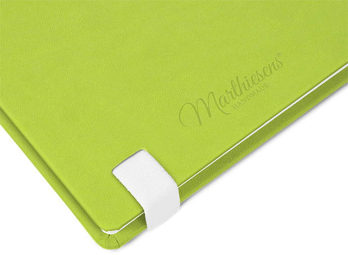 "Green Lizard" - DIN A5 mit deinem Umschlagdesign