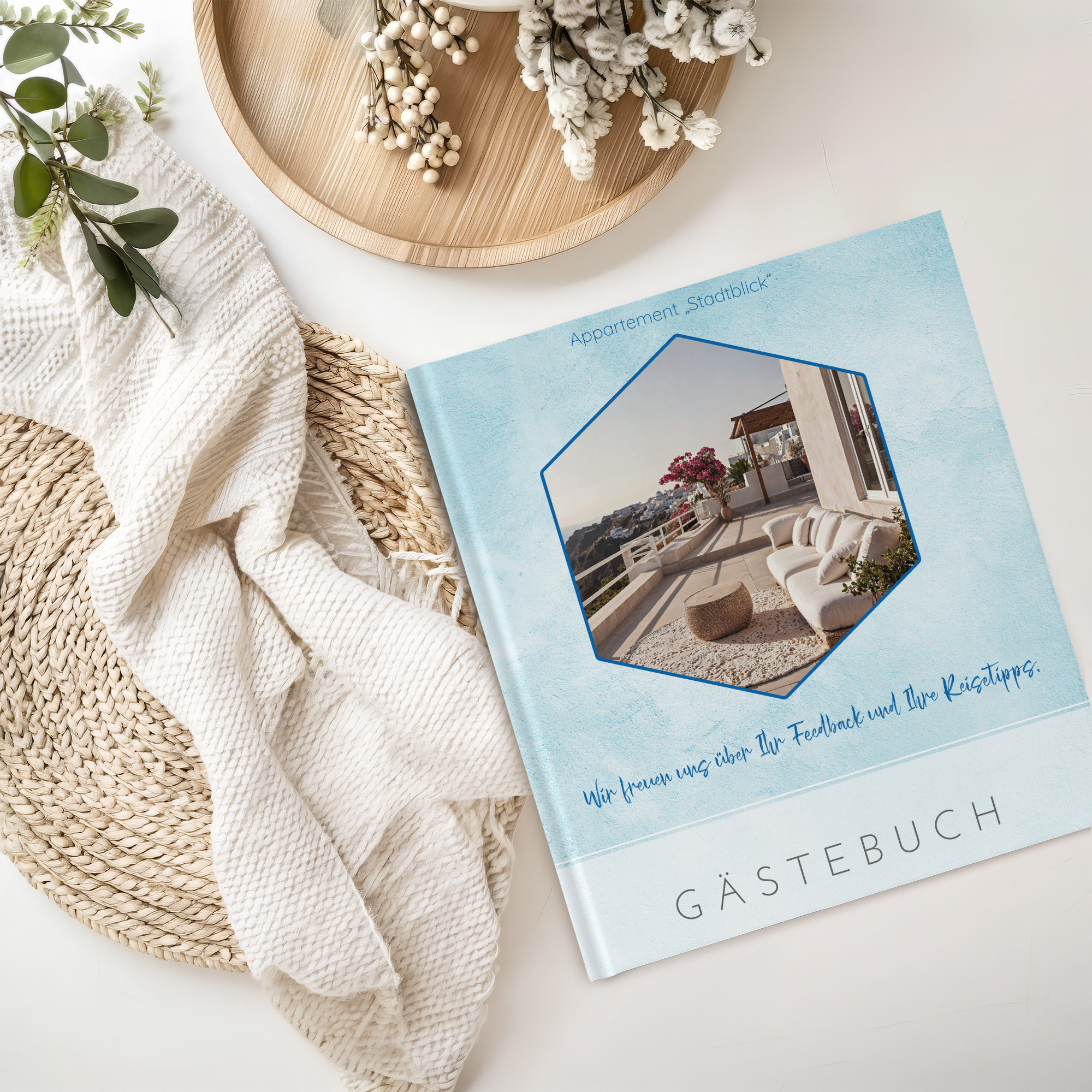 Gästebuch Ferienwohnung "Soft Aqua"