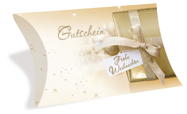 Gutscheinkarte Etui "golden wonder" - 1232010210